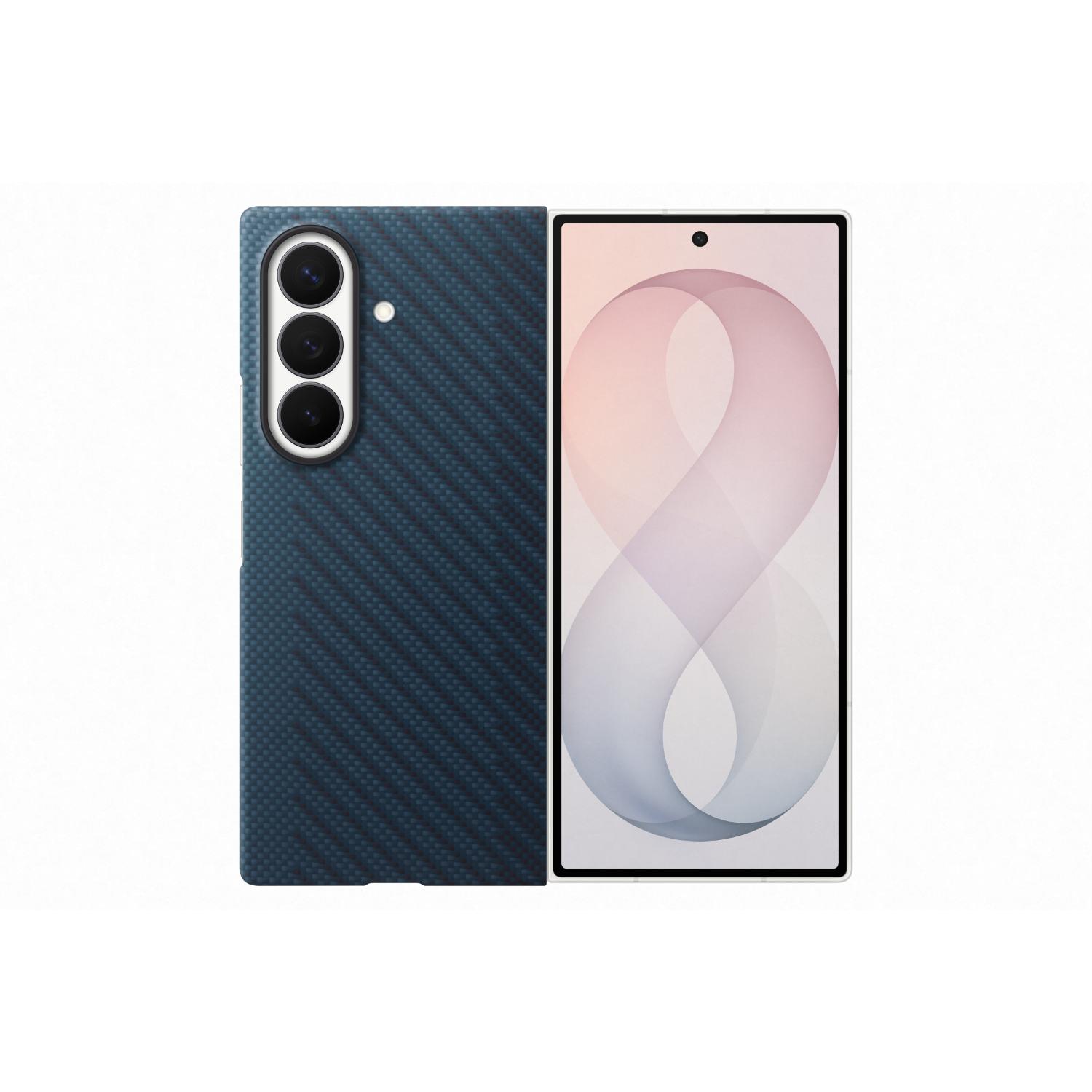 Samsung Carbon Magnet Case - Samsung Galaxy Z Fold8 Ultra - Blue - Image 3
