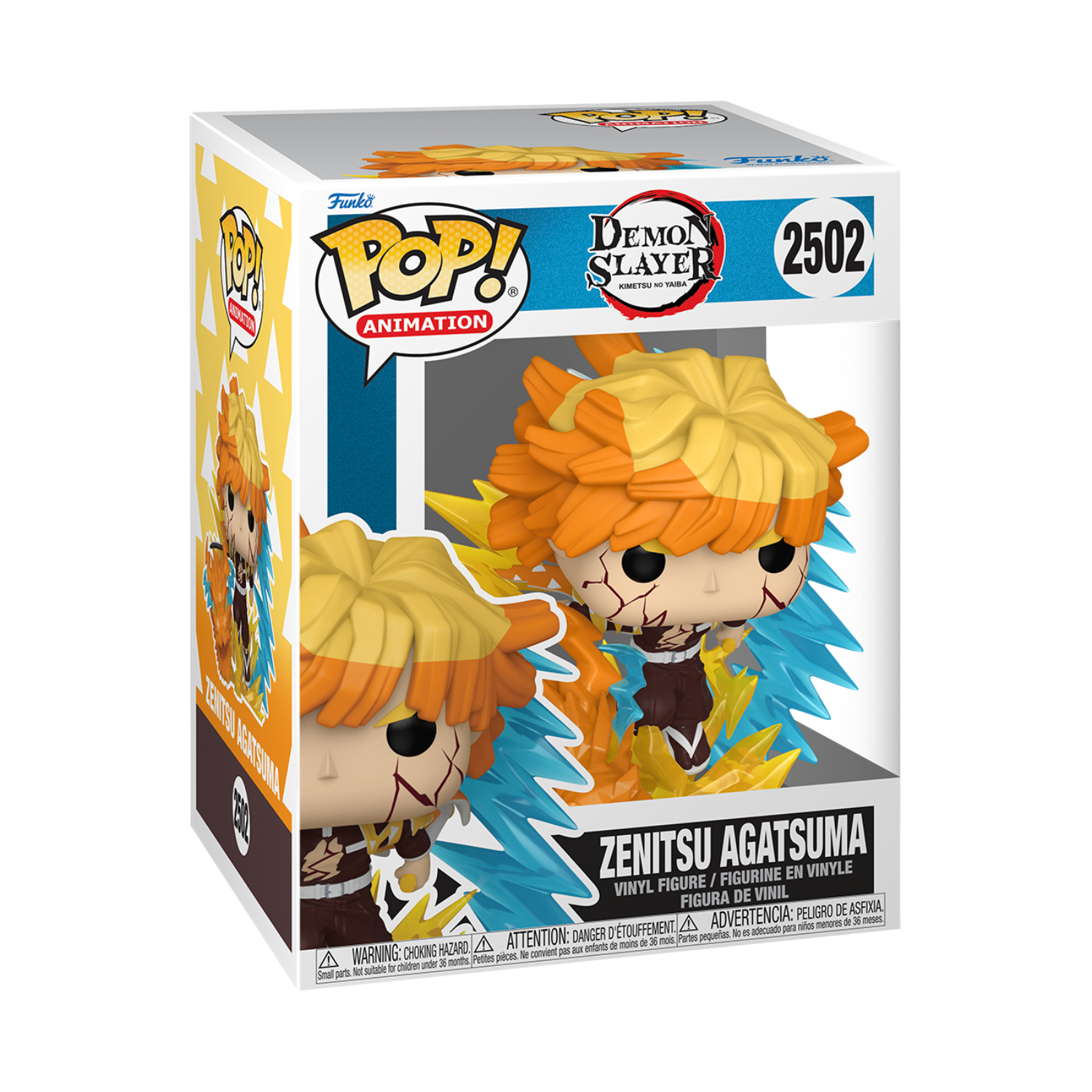 Funko Pop! Premium Animation: Demon Slayer - Zenitsu Agatsuma - Image 3