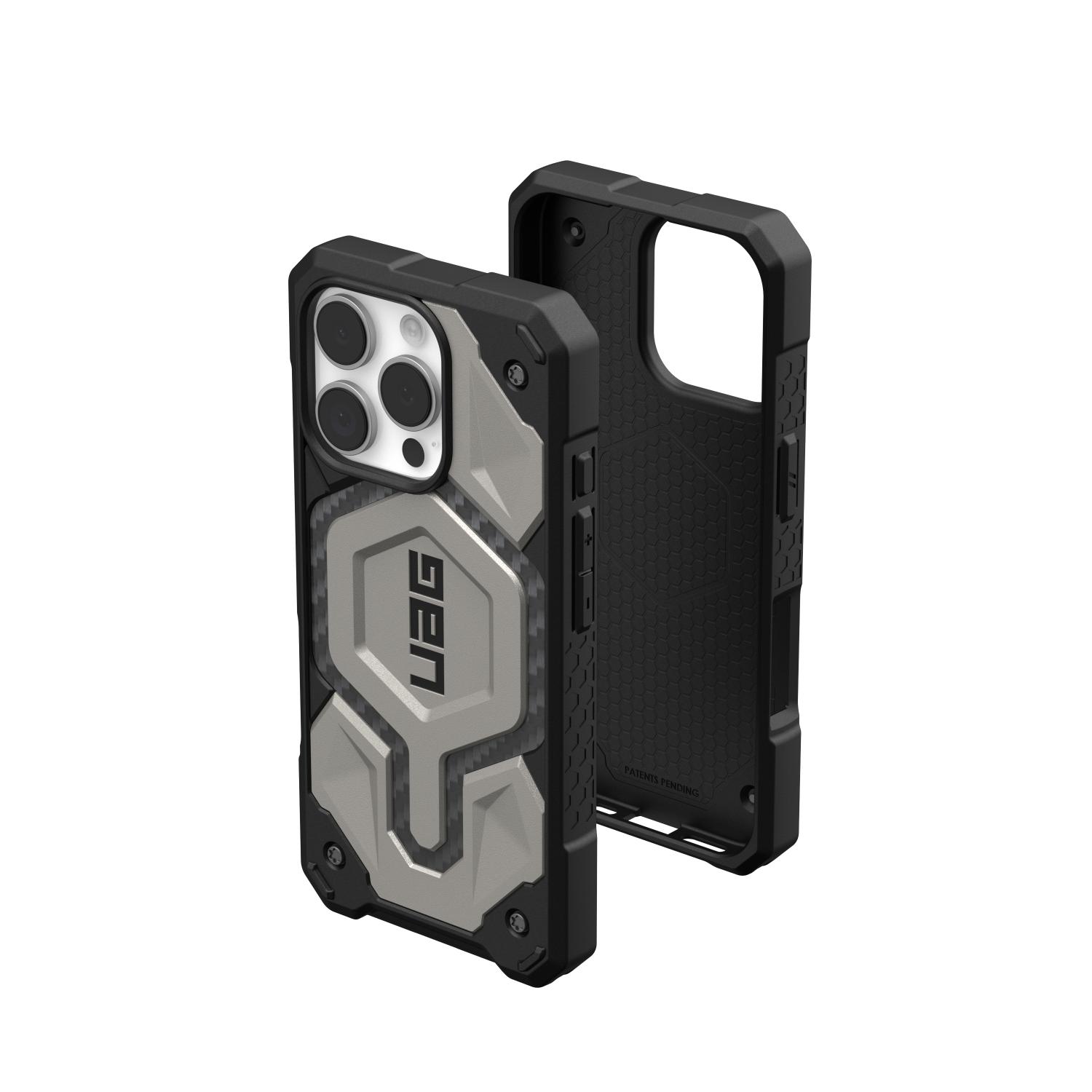 UAG Monarch Pro MagSafe Case - Apple iPhone 16 Pro - Titanium - Image 77
