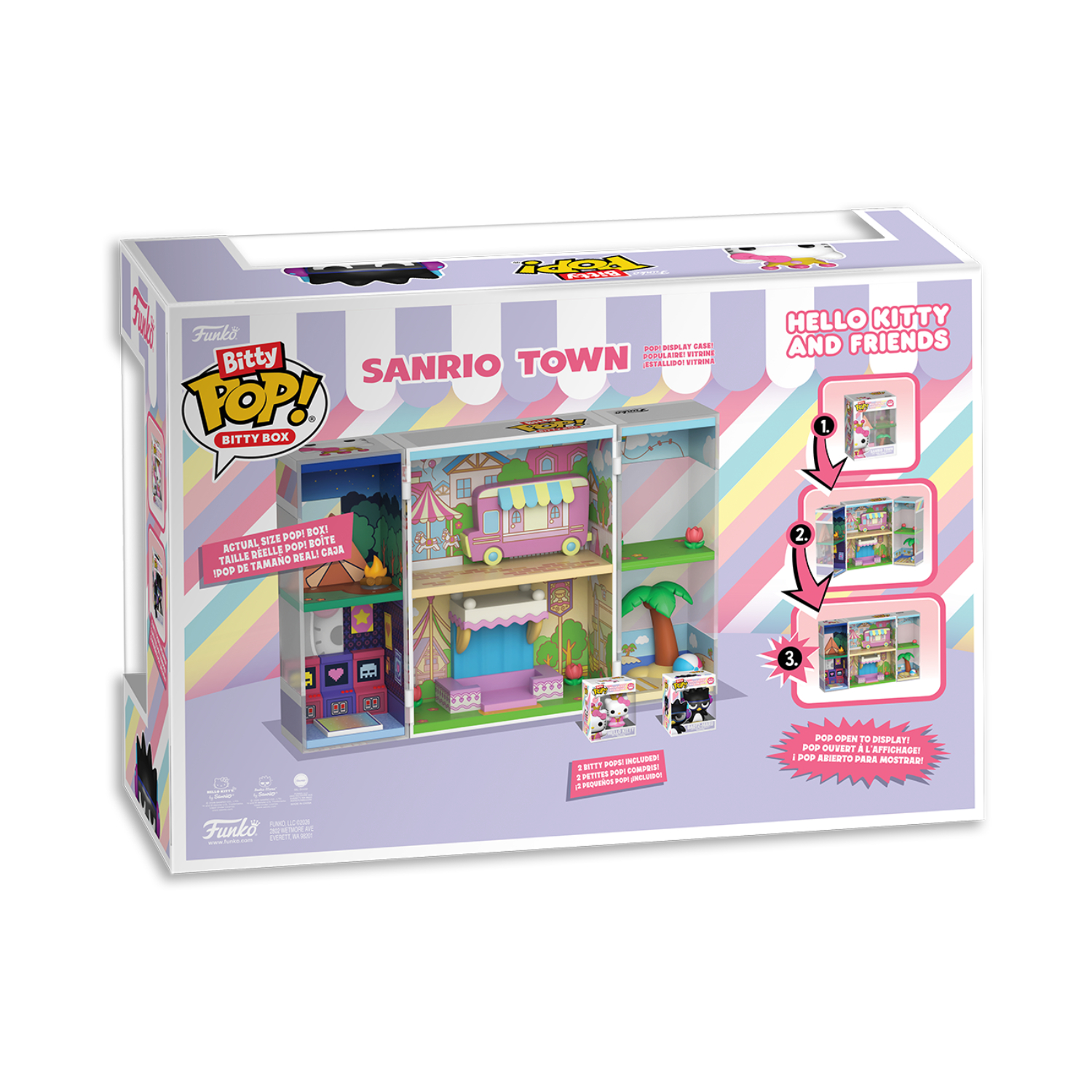 Funko Bitty Pop! Bitty Box: Hello Kitty and Friends - Sanrio Town - Image 3