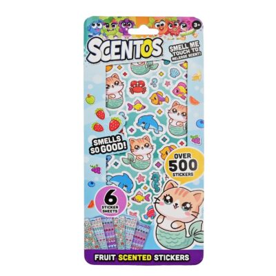 Scentos Scented SugarRush Sticker Sheets - Ocean