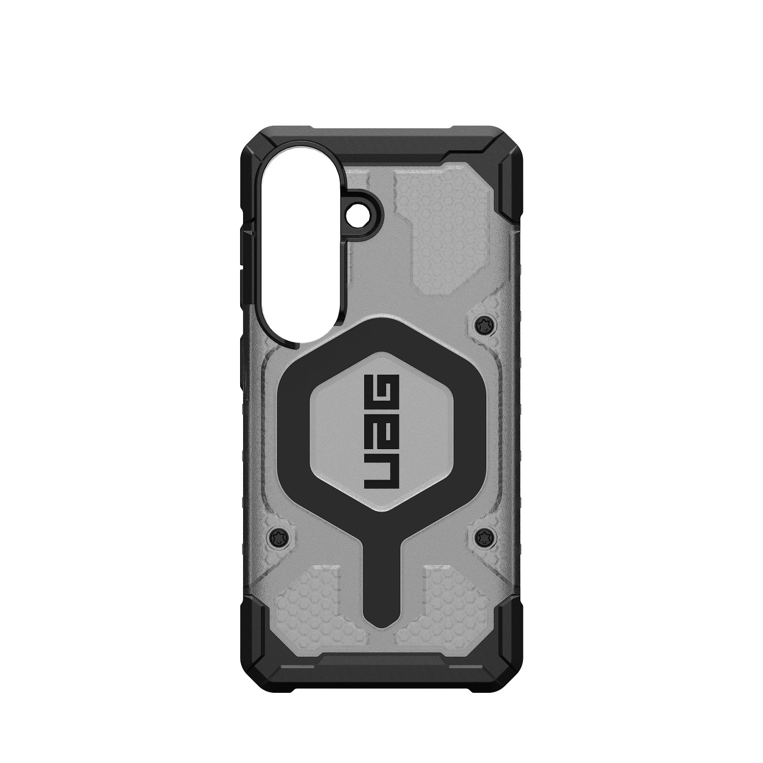UAG Pathfinder Clear Magnetic Case - Samsung Galaxy S26 - Ash & Black - Image 23