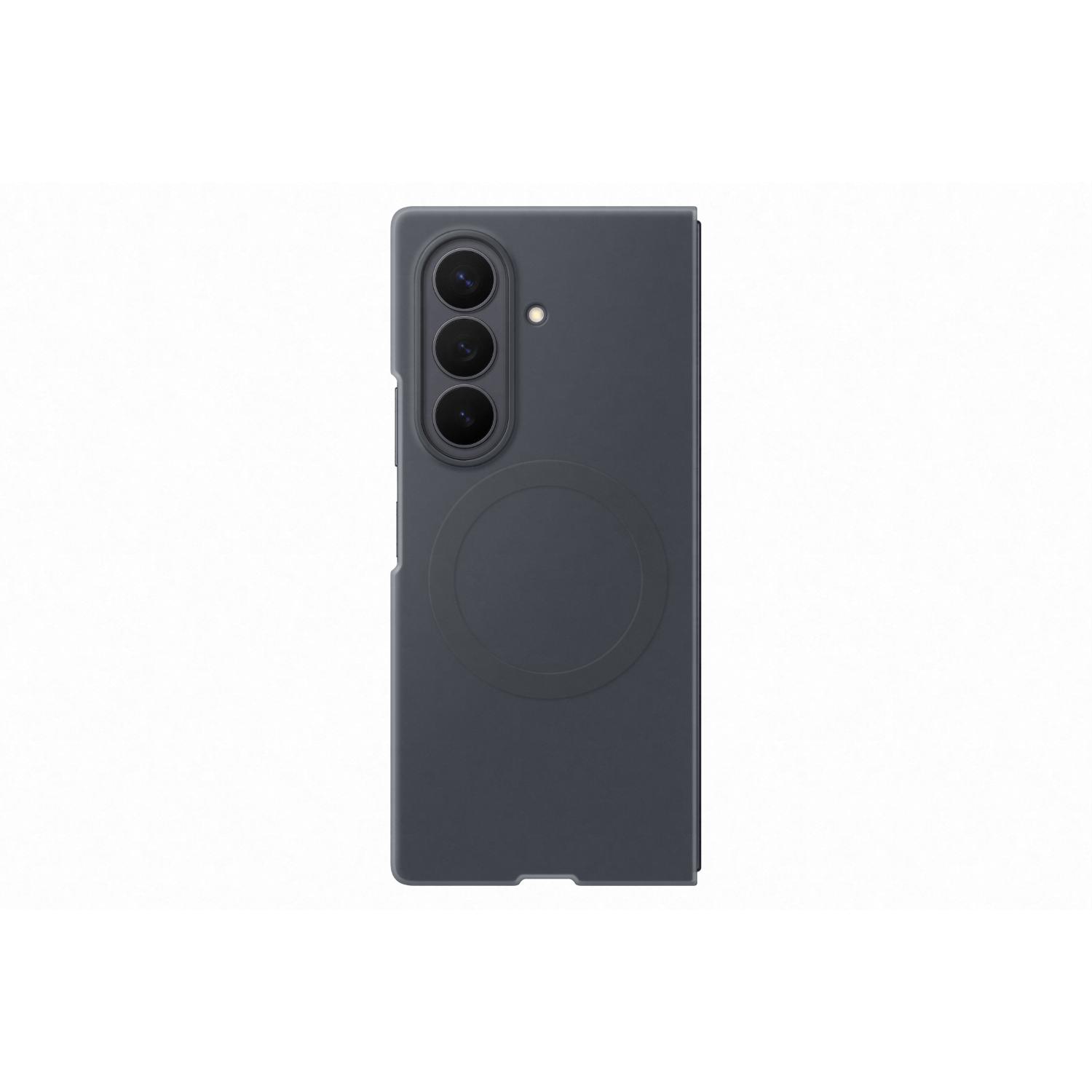 Samsung Silicone Magnet Cover With Ring - Samsung Galaxy Z Fold8 Ultra - Black - Image 7