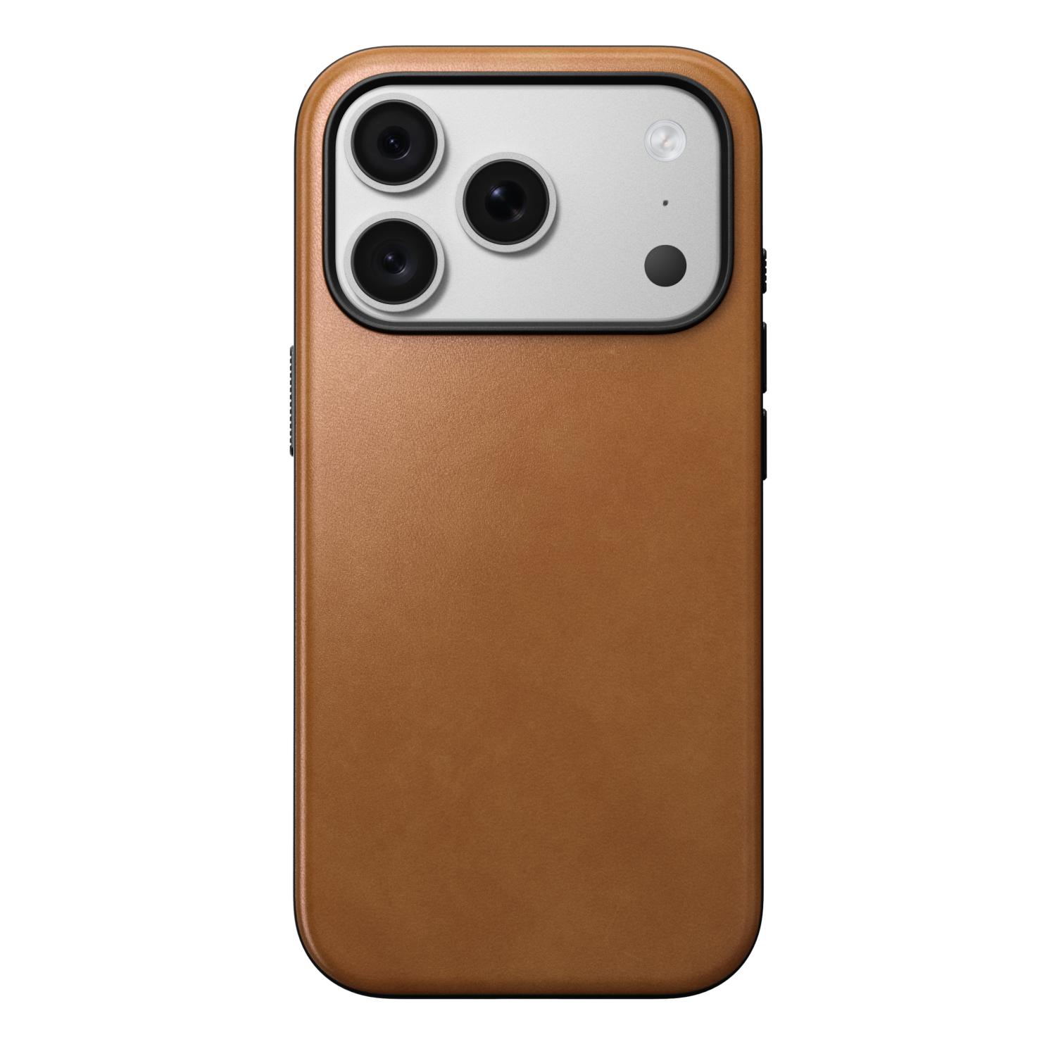 NOMAD Mag Modern Leather Case - Apple iPhone 18 Pro / 17 Pro - Tan - Image 17