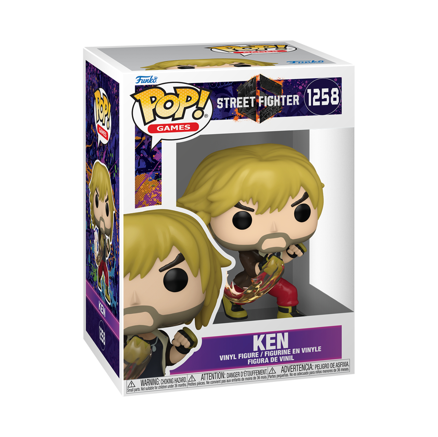Funko Pop! Games: Street Fighter - Ken - Image 3