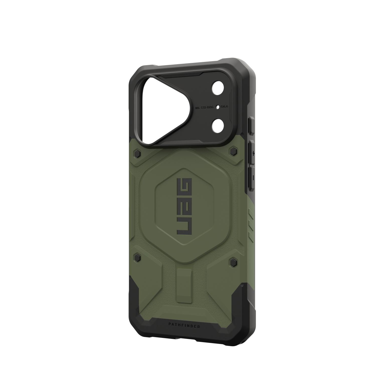 UAG Pathfinder Magnet Case - Apple iPhone 18 Pro / 17 Pro - Olive - Image 13