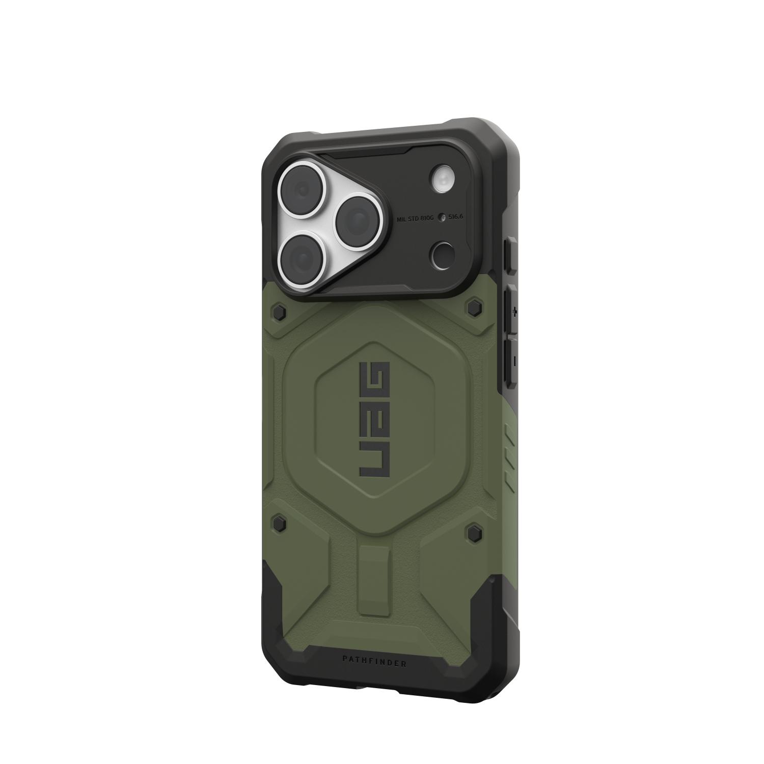 UAG Pathfinder Magnet Case - Apple iPhone 18 Pro / 17 Pro - Olive - Image 11