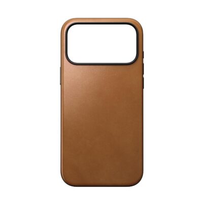 NOMAD Mag Modern Leather Case - Apple iPhone 18 Pro Max / 17 Pro Max - Tan