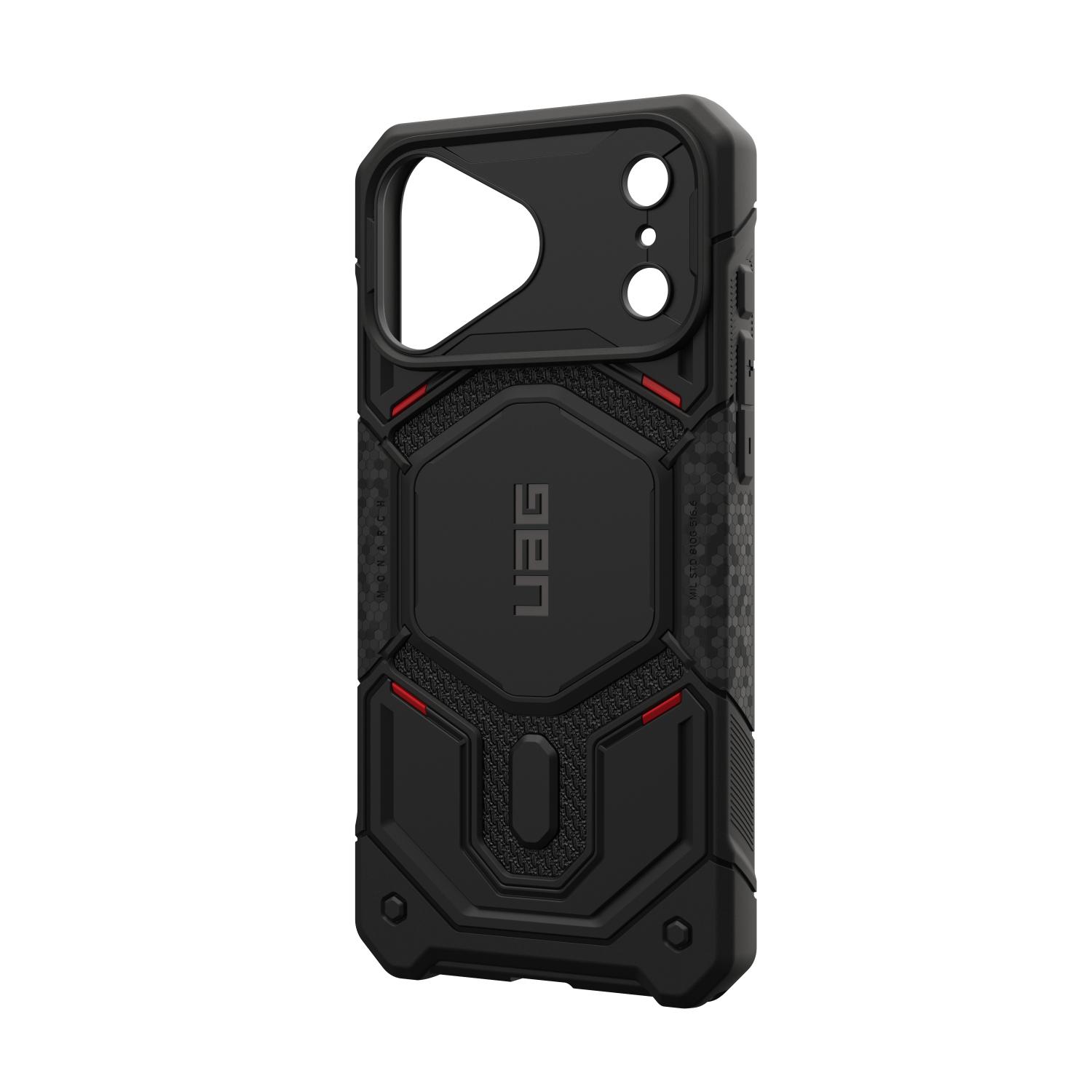 UAG Monarch Pro Magnet Case - Apple iPhone 18 Pro Max / 17 Pro Max - Kevlar Black - Image 2