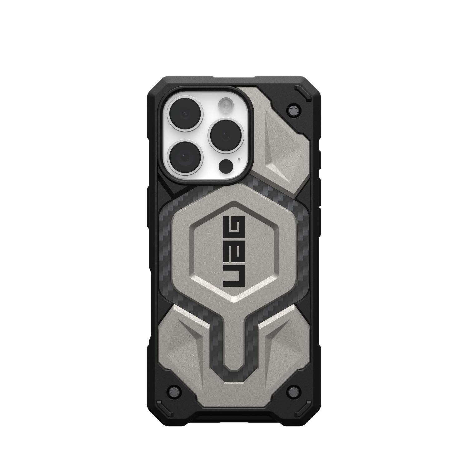 UAG Monarch Pro MagSafe Case - Apple iPhone 16 Pro - Titanium - Image 78