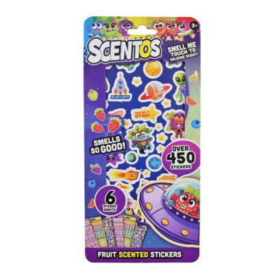 Scentos Scented SugarRush Sticker Sheets - Space