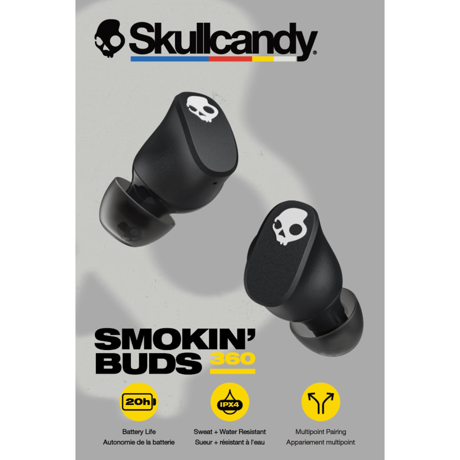 Skullcandy Smokin' Buds® 360 Earbuds - Black - Image 21