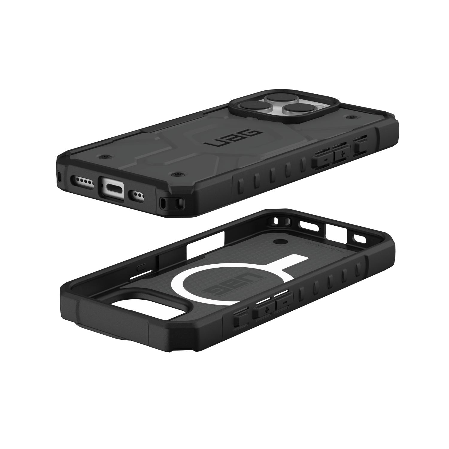 UAG Pathfinder Magsafe Case - Apple iPhone 16 Pro - Silver - Image 10