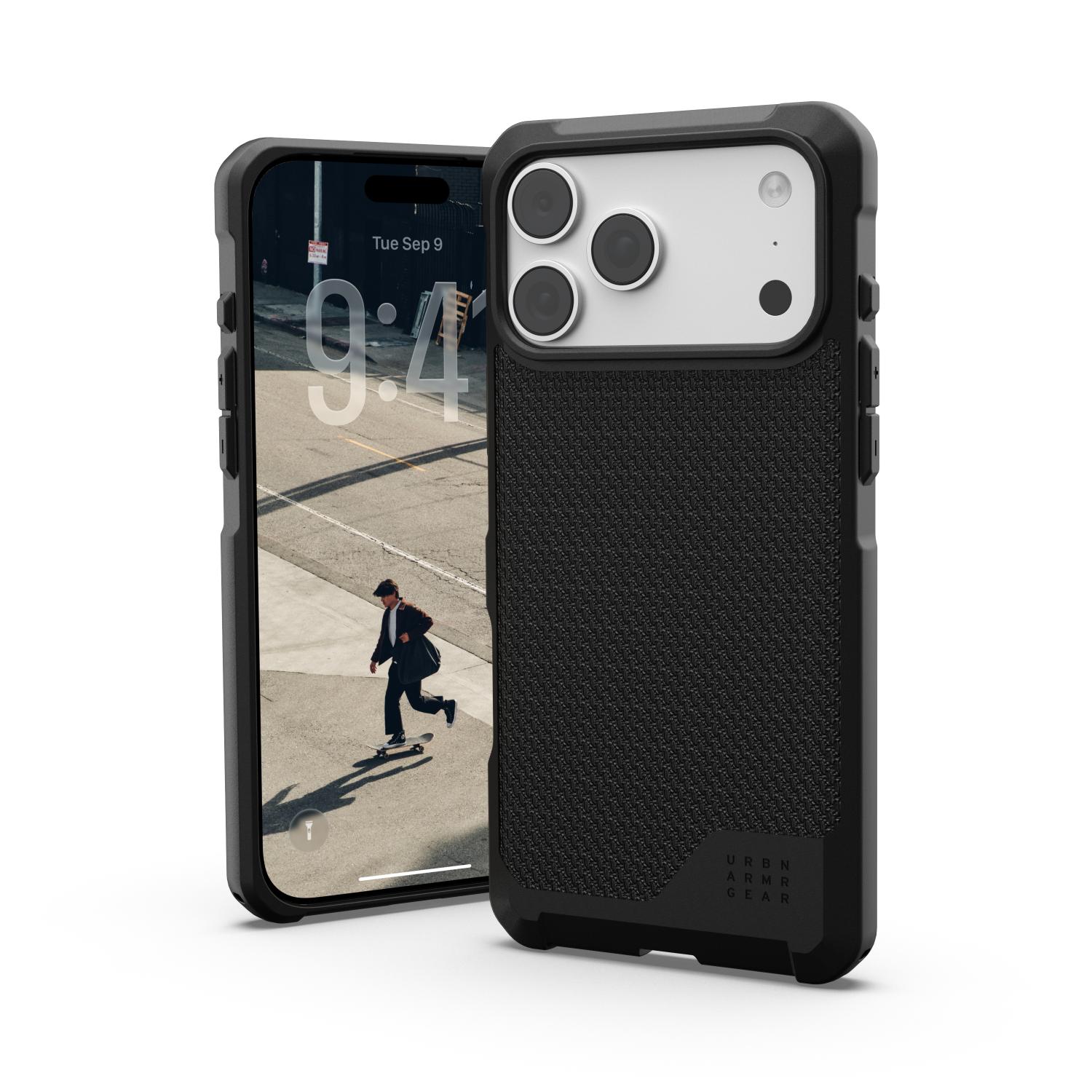 UAG Metropolis LT Magnet Case - Apple iPhone 18 Pro Max / 17 Pro Max - Kevlar Black - Image 7