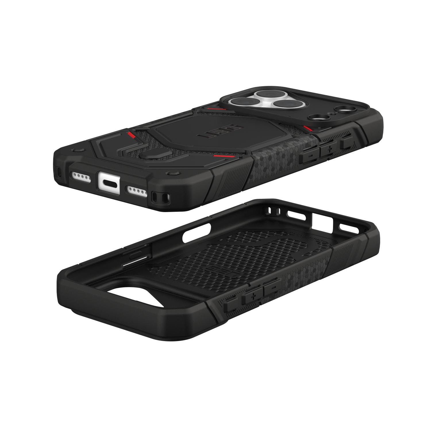 UAG Monarch Pro Magnet Case - Apple iPhone 18 Pro / 17 Pro - Kevlar Black - Image 8