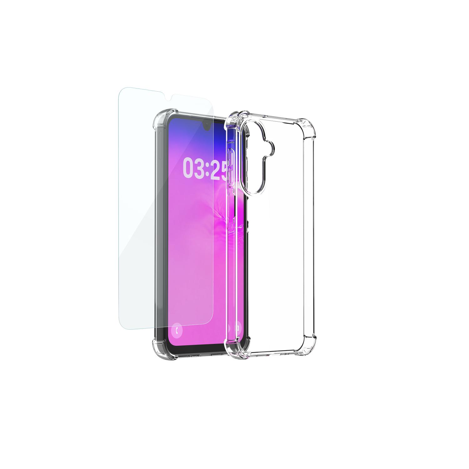 Samsung Mobeen 2-in-1 Bundle - Samsung Galaxy A08 - Clear