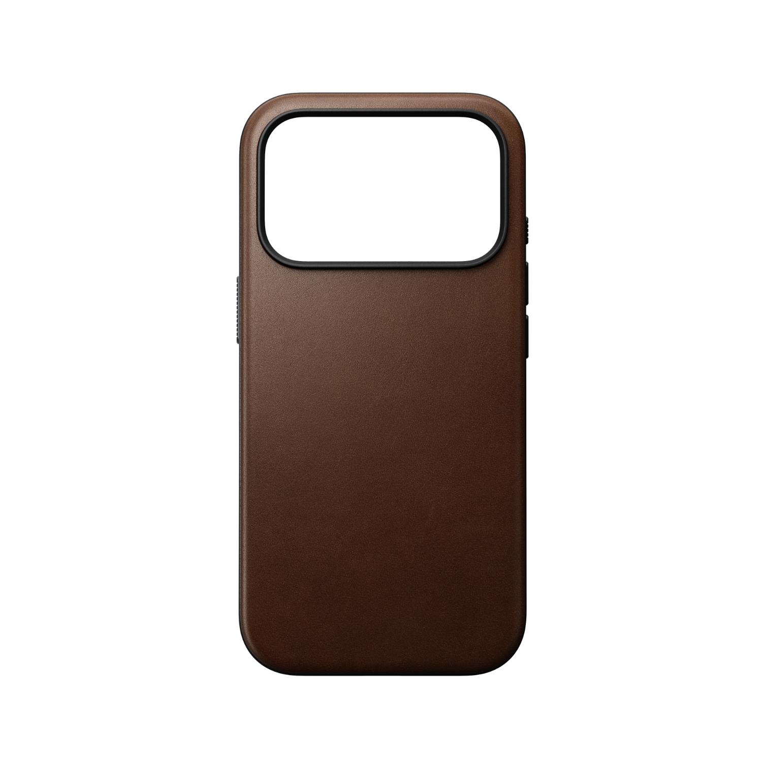 NOMAD Mag Modern Leather Case - Apple iPhone 18 Pro / 17 Pro - Brown - Image 12