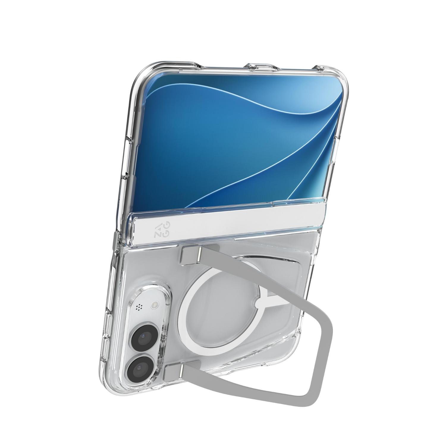 ZAGG Crystal Palace Snap Case With Stand - Apple iPhone Duo - Clear - Image 15