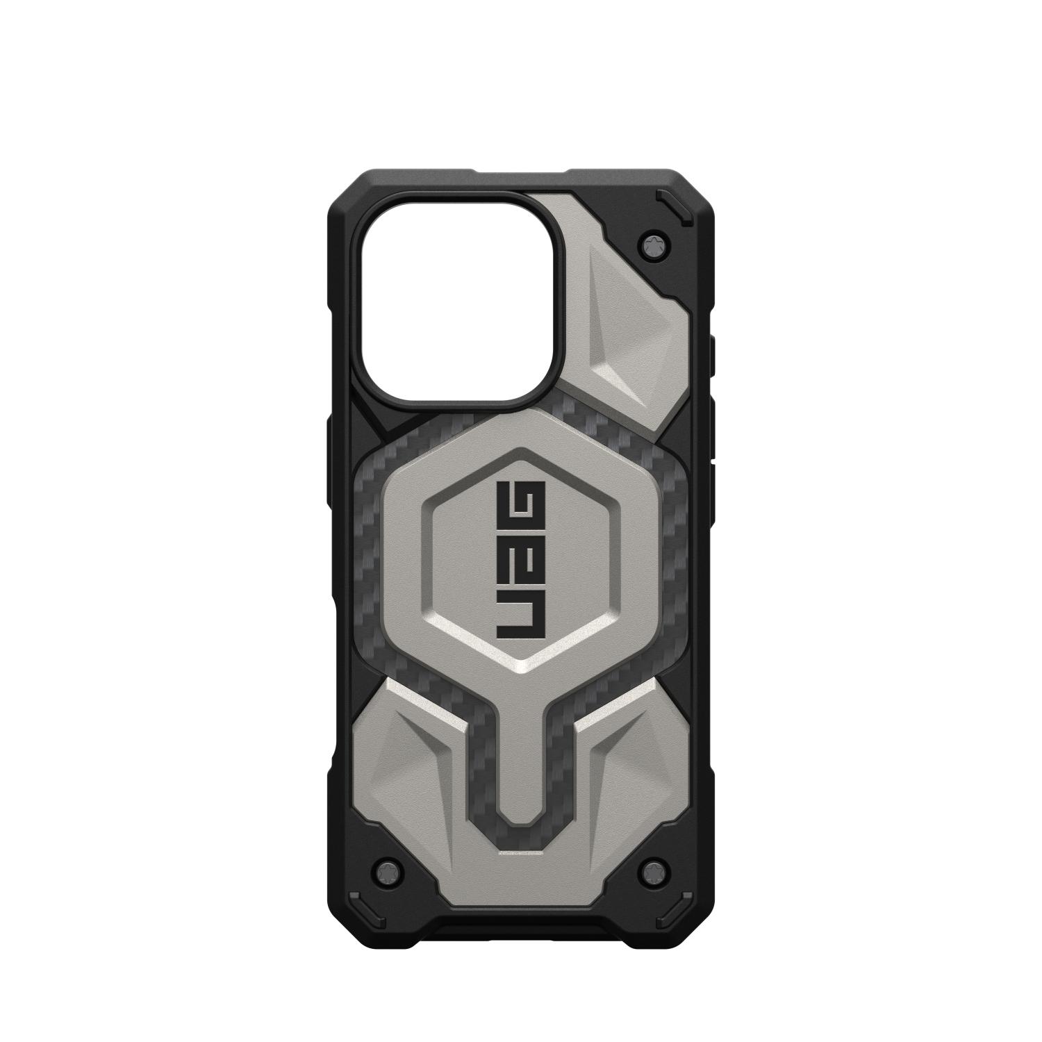 UAG Monarch Pro MagSafe Case - Apple iPhone 16 Pro - Titanium - Image 72