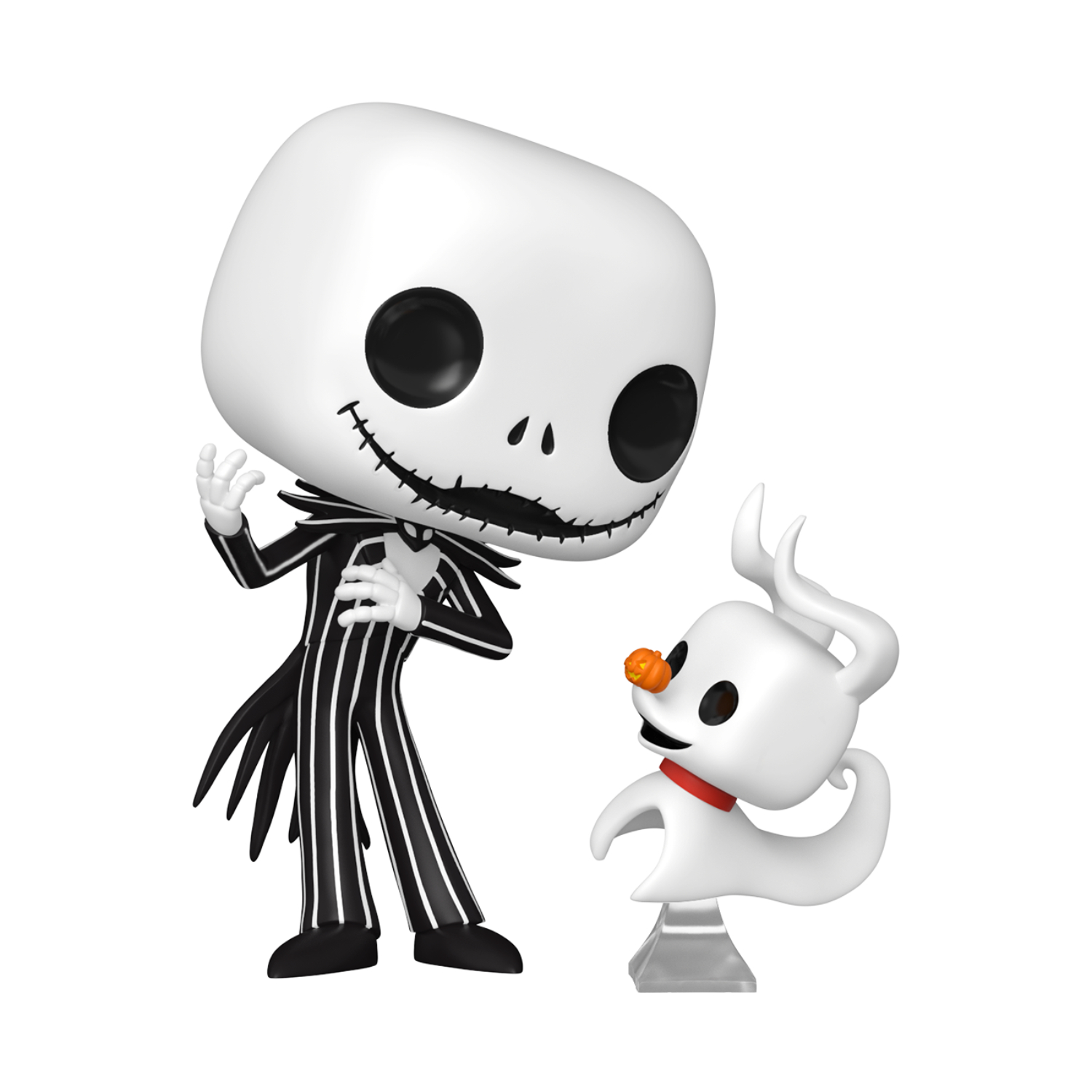 Funko Pop! Pop & Buddy: Tim Burtons The Nightmare Before Christmas - Jack Skellington with Zero - Image 2