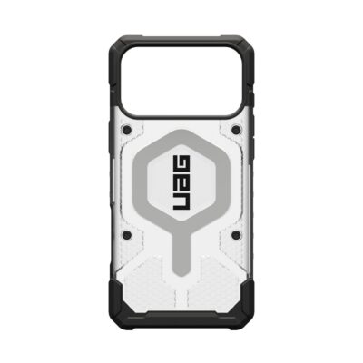UAG Pathfinder Clear Magnet Case - Apple iPhone 18 Pro Max / 17 Pro Max - Ice/Silver