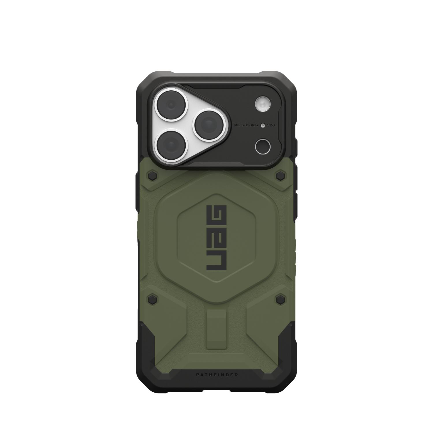 UAG Pathfinder Magnet Case - Apple iPhone 18 Pro / 17 Pro - Olive - Image 21