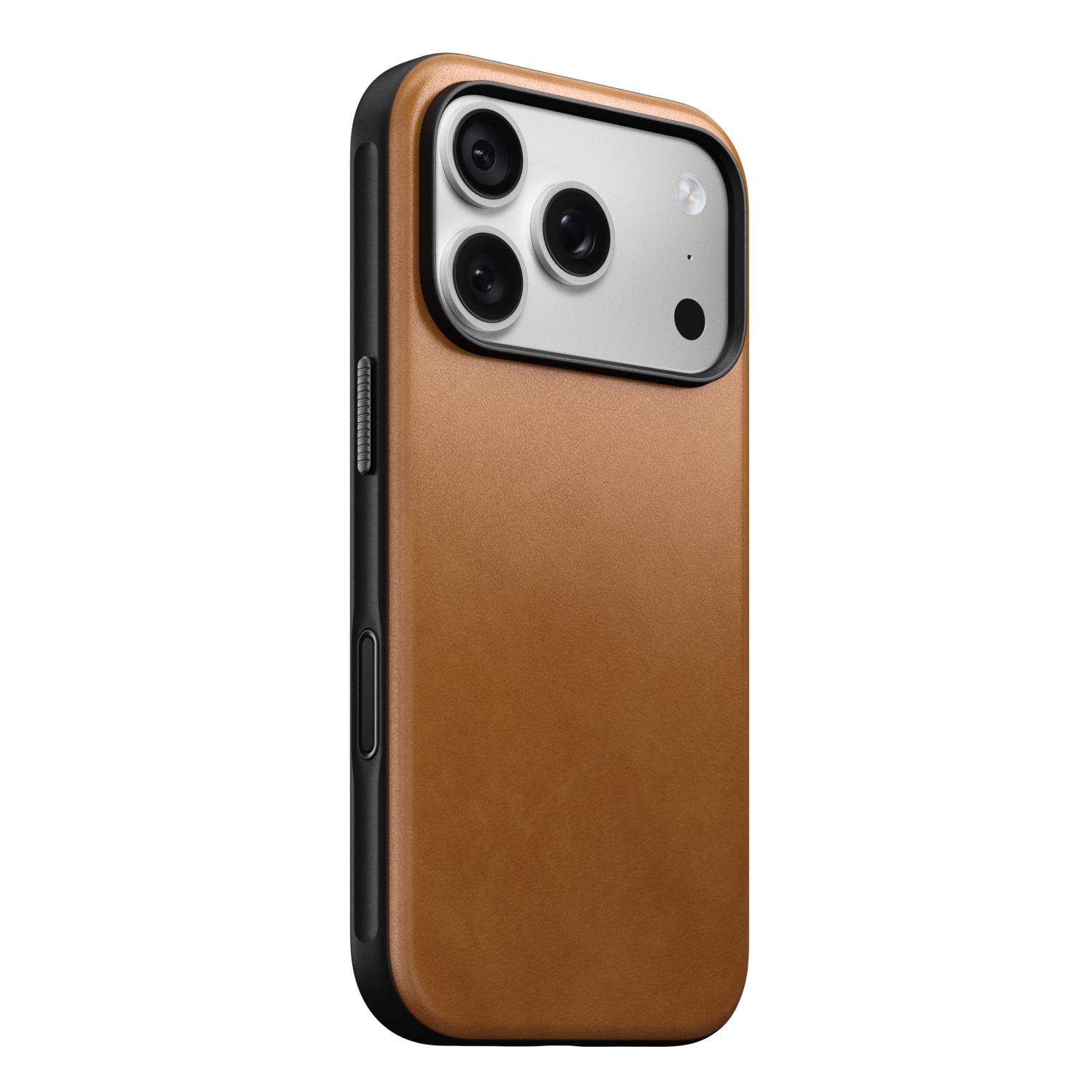NOMAD Mag Modern Leather Case - Apple iPhone 18 Pro / 17 Pro - Tan - Image 7